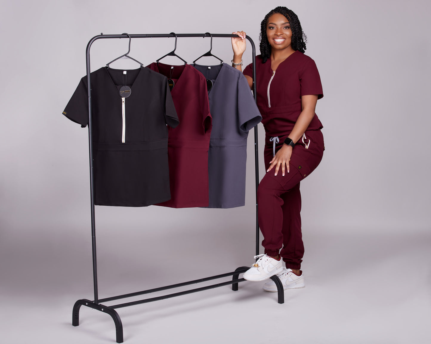 Stella Charcoal Grey Top