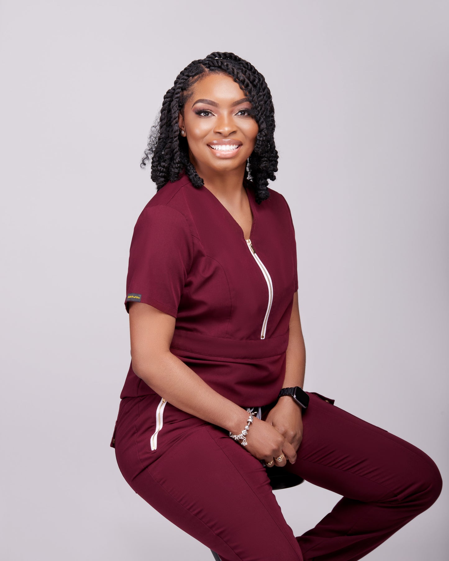 Stella Burgundy Top