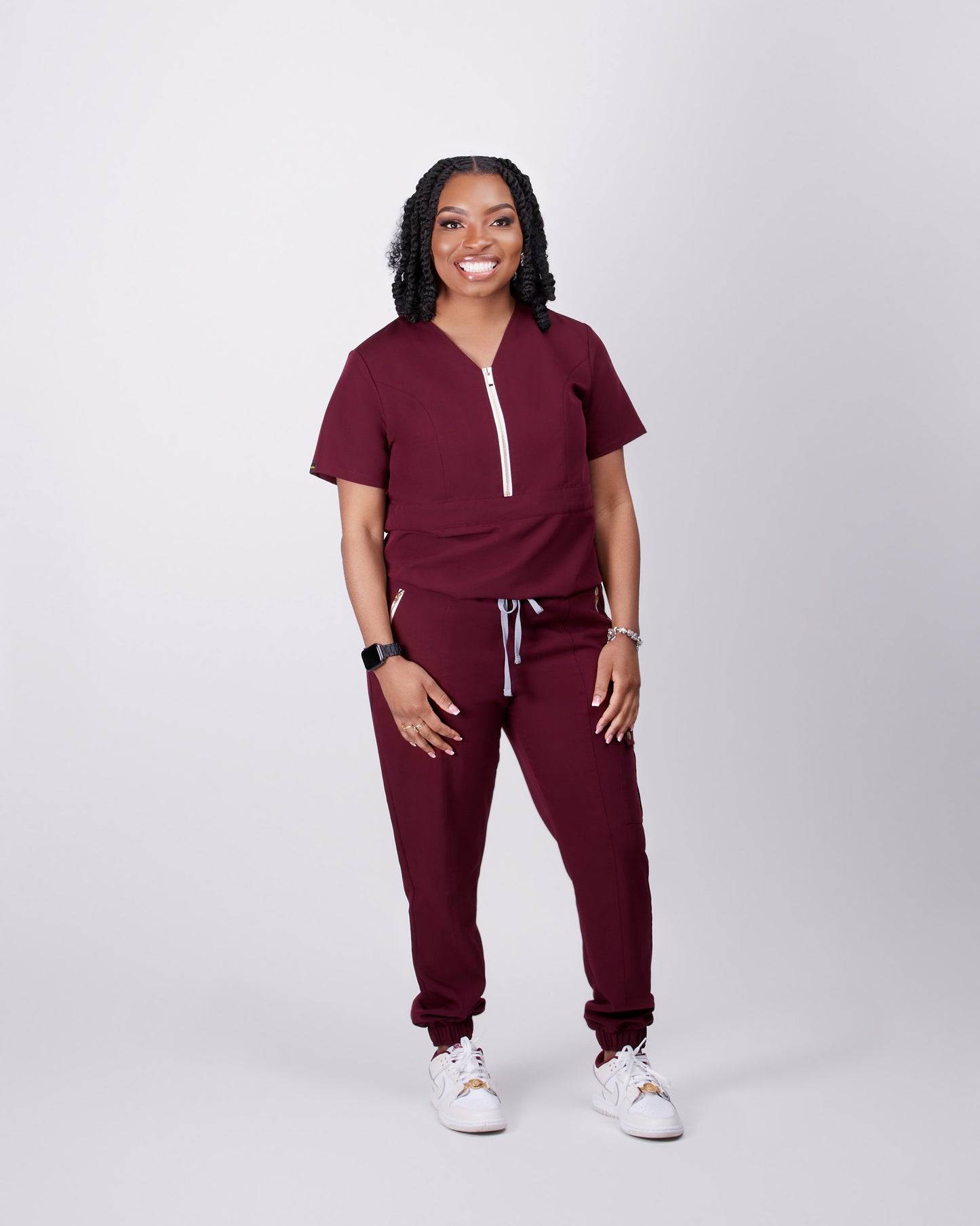 Stella Burgundy Pants